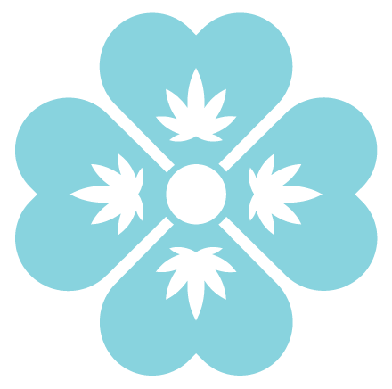 light blue clover